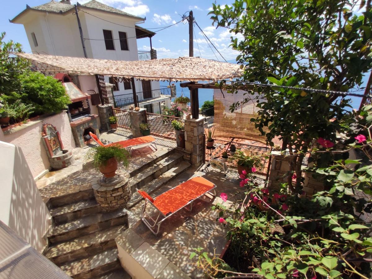 The Pagasetic Balcony - Magestic Sea Cottage Volos Exterior foto