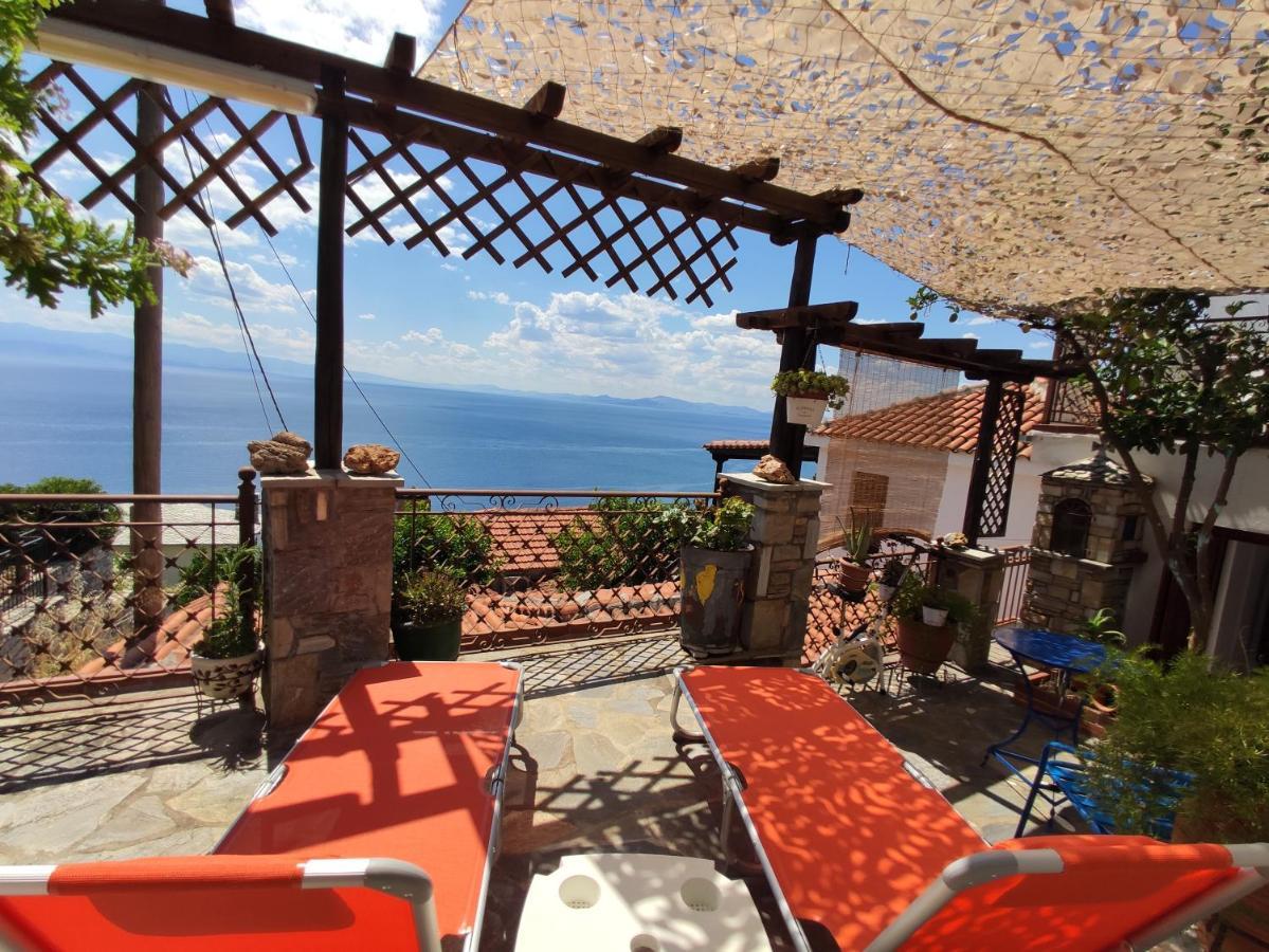 The Pagasetic Balcony - Magestic Sea Cottage Volos Exterior foto